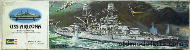 Revell 1/426 USS Arizona Pearl Harbor Battleship, H302 plastic model kit